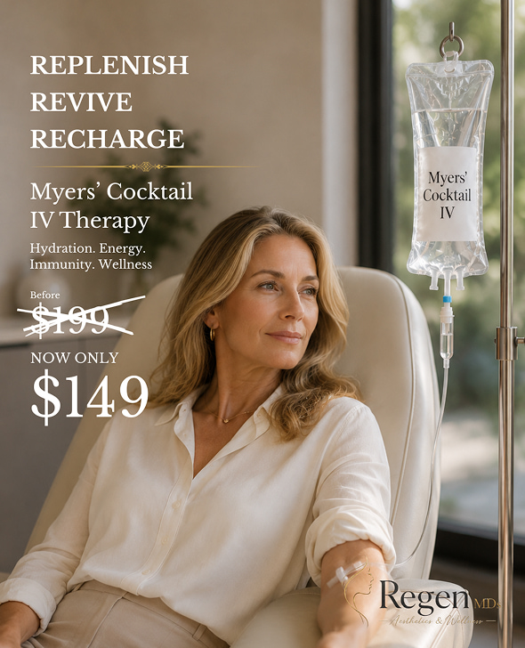 check out our new Myers’ Cocktail IV promo